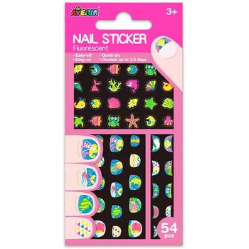 Avenir Small Nail Stickers Under The Sea Fluorescence