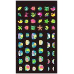 Avenir Small Nail Stickers Under The Sea Fluorescence