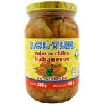 Loltun Rajas Chile Habanero 238g