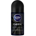 Nivea Men Deep Dry And Clean Roll On 50ml