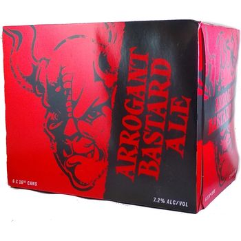 Stone Arrogant Bastard Ale 6 Can Pack of 473ml