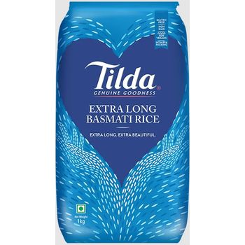 Tilda Extra Long Basmati Rice/Basmati Akki 1kg