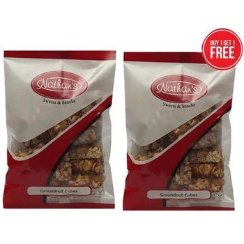 Nathan's Groundnut Cubes Traditional Snack 200g