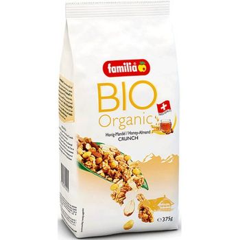 Familia Bio Organic Honey Almond Crunch 375g