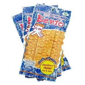 Bento Squid Seafood Snack Hot And Spicy Flavor 20g