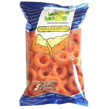 Miaow Miaow Cheese Flavoured Rings 50g