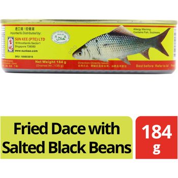 Sun Kee Fried Dace With Salted Black Beans 184g