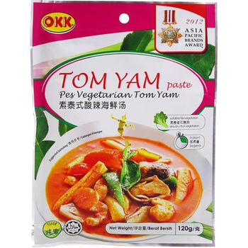 OKK Vegetarian Tom Yum Paste 120g