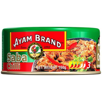 AYAM BRAND CHILLI SABA LEVEL 3 160G