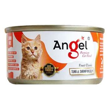 Angel Tuna And Shrimp Jelly 80g