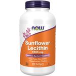 Now Foods Sunflower Lecithin 1200mg 200 Softgels