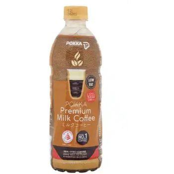 Pokka Premium Milk Coffee Less Sugar 500ml