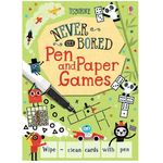 Usborne Never Get Bored Pen And Paper Games