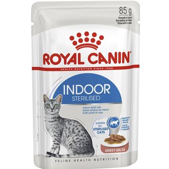Royal Canin Indoor Gourmet Wet Cat Food 85g