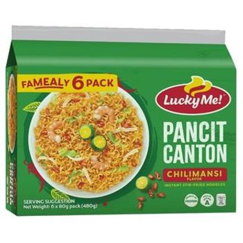 Lucky Me Pancit Canton Chilimansi 6pcs 80g
