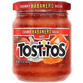 Tostitos Hot Chunky Habanero Salsa 440g