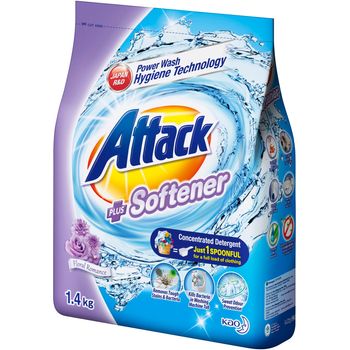 Attack Plus Softener Floral Romance 1.4kg