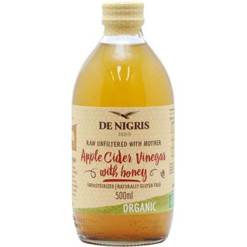 De Nigris Organic Apple Cider Vinegar with Honey and Cranberry 500ml