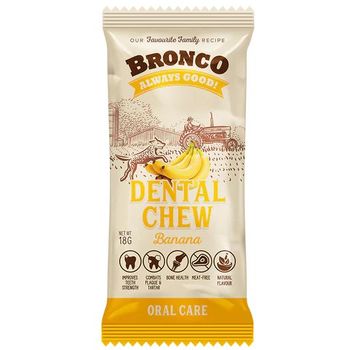 Bronco Dog Dental Chew Banana 18g
