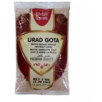 Kitchen Xpress White Urid Whole 1kg By Dashmesh