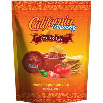 California Creamery On The Go Salsa Dip and Tortilla Chips 291g