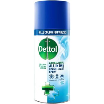 Dettol All in One Crisp Linen Disinfectant Spray 400ml