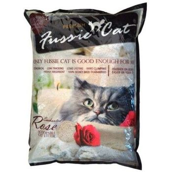 Fussie Cat Litter Enchanted Rose Scoopable 10l