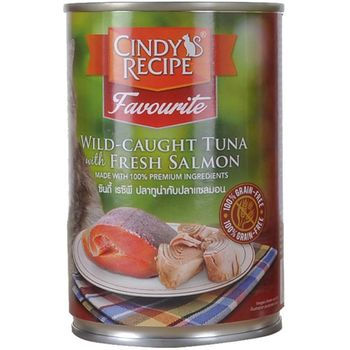 Cindy Recipe Cat Tuna Salmon Flavor 400g