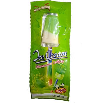 Ice Cream Fluorescence Lollipop 10g