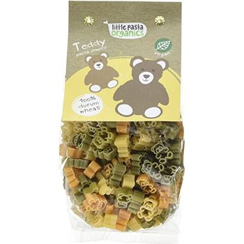 Little Pasta Organics Tricoloured Teddy Bear Pasta 250g