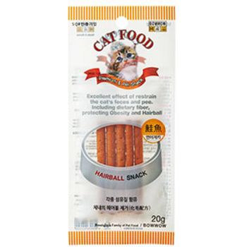 Bow Wow Salmon Jerky Cat Treat 20g