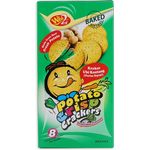 Win2 Potato Crisp Crackers Vegetable Flavour 8x20g