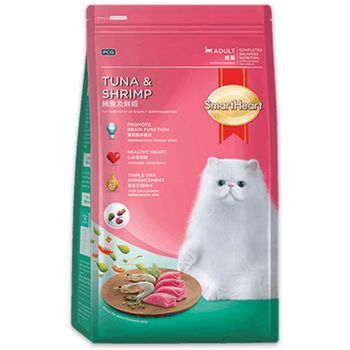 Smart Heart Adult Cat Food Tuna And Shrimp 1.2kg