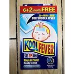 Japan Kobayashi Kool Fever Whole Night Cool 62 Sheets Gentle To Skin For Children