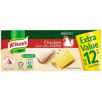 Knorr Chicken Stock Cubes 12s 120g