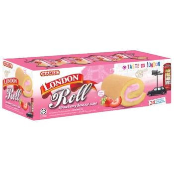 London Roll Strawberry Flavour 24 X 18g