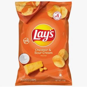 Lay's Cheddar & Sour Cream 170g