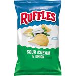 Ruffles Potato Chips Sour Cream & Onion Flavored 184g