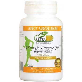 Ultra Life Science Metabolism Ultra CoEnzyme Q10 30 Capsules