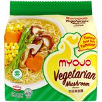 Myojo Instant Noodles Mushroom Vegetarian 5 x 80g