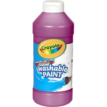 Crayola Washable Tempera Paint Pink for Kids 500ml