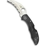 Spyderco Tasman Salt 2 Folding Knife FRN Black