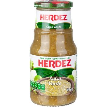 Herdez Salsa Verde Vidrio 453g