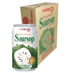 Pokka Soursop Juice Drink 24pcs 300ml