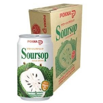 Pokka Soursop Juice Drink 24pcs 300ml