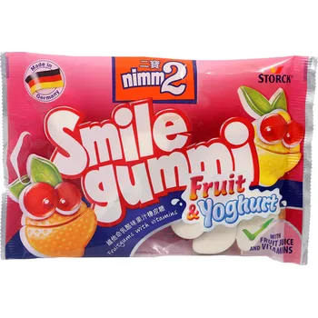 Storck Nimm2 Smile Fruit and Yoghurt Gummy 90g