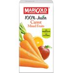 Marigold 100 Percent Juice Carrot Mixed Fruits 1L