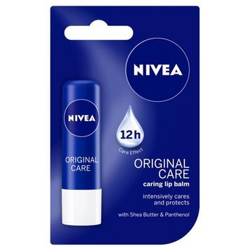 Nivea Original Care Caring Lip Balm 4.8g