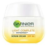 Garnier Light Complete Whitening Serum Cream SPF 36 50ml