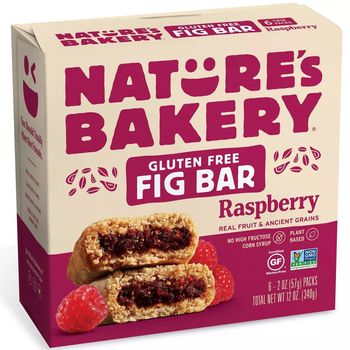 Nature's Bakery Gluten Free Raspberry Fig Bar 340g